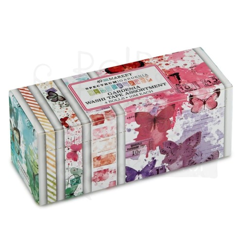 Zestaw taśm washi tape Spectrum Gardenia SG41008 49 And Market