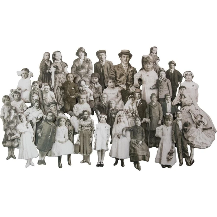 Portrety vintage Baseboard Dolls TH93796 Tim Holtz