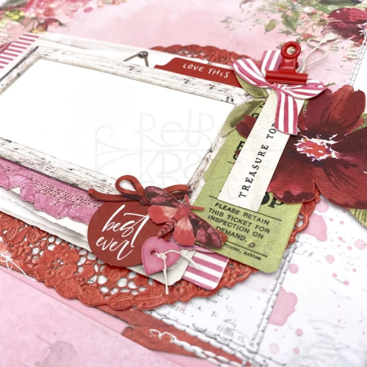 Zestaw ozdób 30x30 ARToptions Rouge Ultimate Page Kit AOR39357 49 And Market