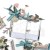 Zestaw ozdób Vintage Artistry Tranquility Cluster Kit VAT39708 49 And Market