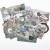 Ozdoby papierowe die-cuts Vintage Artistry Tranquility Ephemera Bits 87szt VAT39739 49 And Market