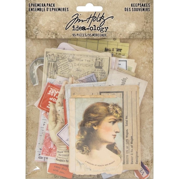 Dodatki Keepsakes Ephemera TH93958 Tim Holtz