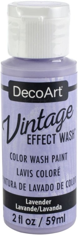 Farba postarzająca Vintage Effect Wash - lavender lawendowa 59ml DCW15 DecoArt
