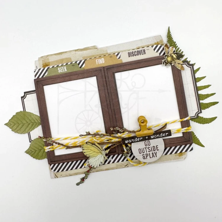 Zestaw Cluster Kit Vintage Artistry Nature Study NS23152 49 And Market