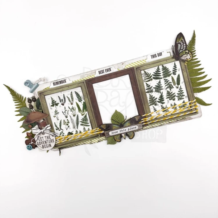 Zestaw Cluster Kit Vintage Artistry Nature Study NS23152 49 And Market