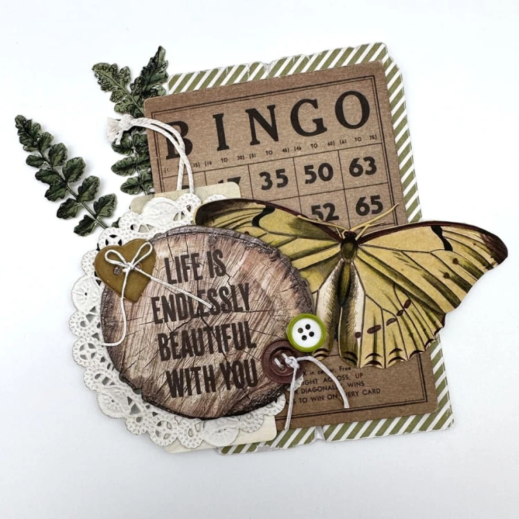 Zestaw Cluster Kit Vintage Artistry Nature Study NS23152 49 And Market