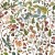 Zestaw Die cuts Vintage Artistry Nature Study Mushroom and Foliage Elements 141 elementów NS23190 49 And Market