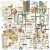 Ozdoby papierowe die-cuts Vintage Artistry Nature Study Ephemera Bits 124szt NS23206 49 And Market