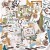 Ozdoby papierowe die-cuts Vintage Artistry Nature Study Ephemera Bits 124szt NS23206 49 And Market