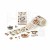 Taśma washi z naklejkami Vintage Artistry Nature Study Mushrooms NS23244 49 And Market
