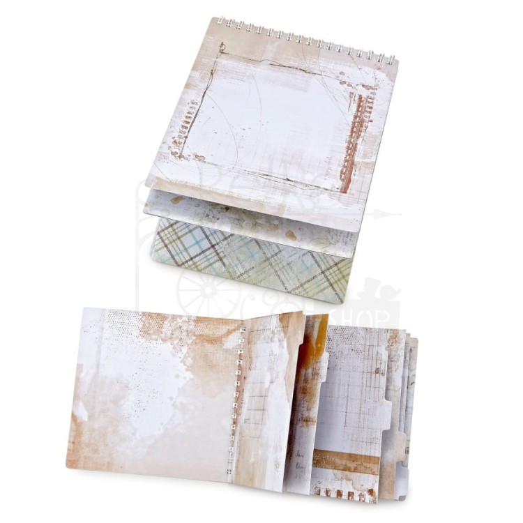 Zestaw Spiral Notebook Set Vintage Artistry Nature Study - notesy spiralne 2szt NS23817 49 And Market