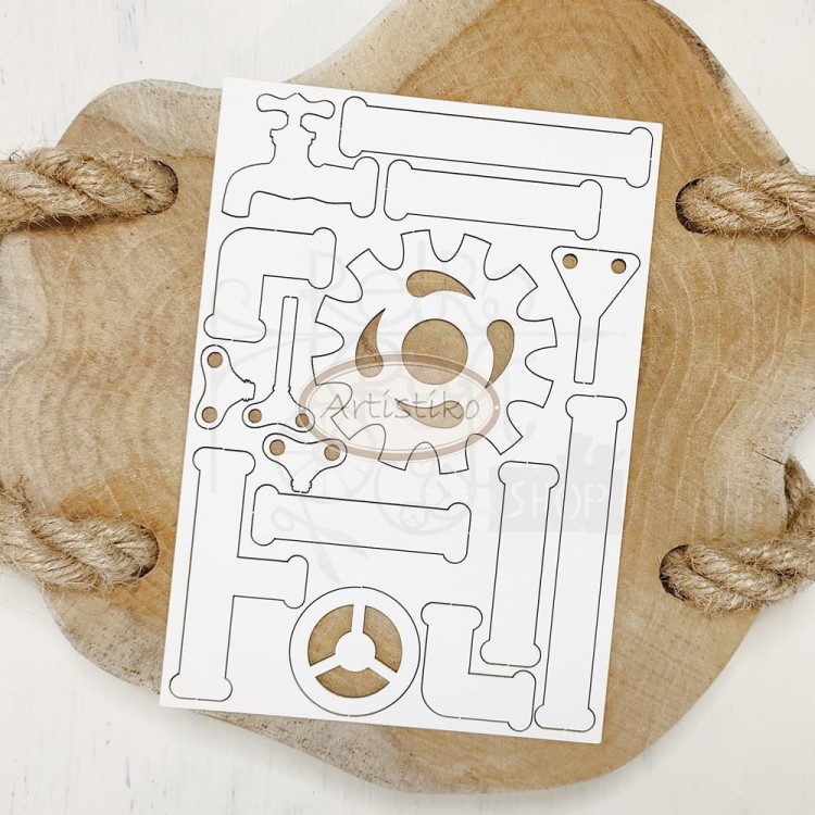 Tekturka Art Set Steampunk 2 - Artistiko