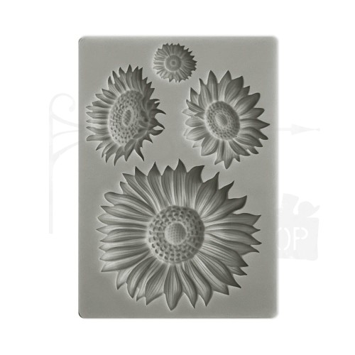 Foremka silikonowa A6 Sunflower Art Sunflowers KACM09 Stamperia