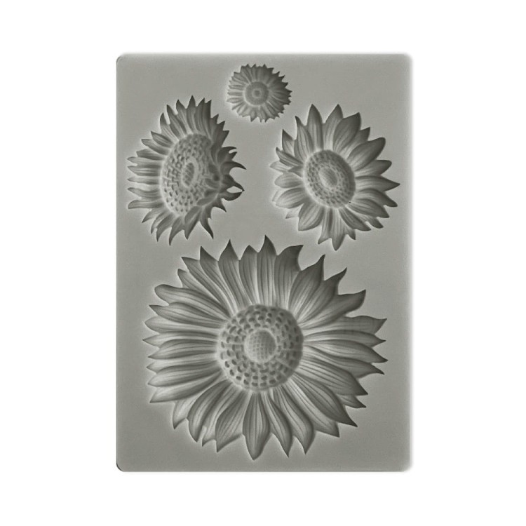 Foremka silikonowa A6 Sunflower Art Sunflowers KACM09 Stamperia