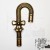 Ozdoba metalowa Laski cukrowe Candy Cane 2.1 Mitform