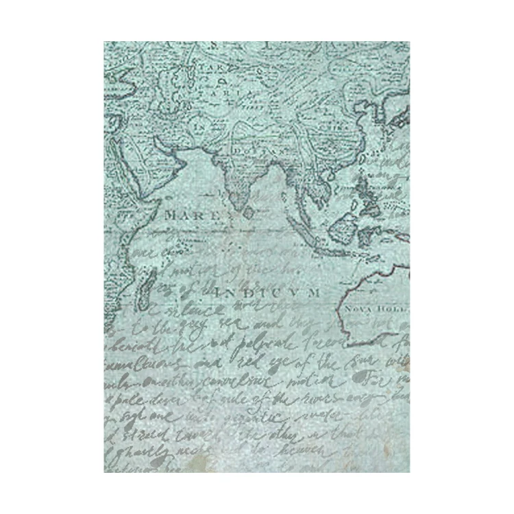 Papier ryżowy A6 Around The World Background - zestaw 8szt DFSAK6005 Stamperia