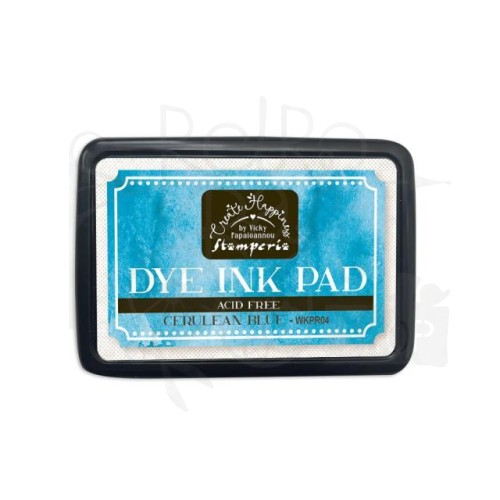 Tusz Dye Ink Pad Cerulean Blue WKPR04 Stamperia