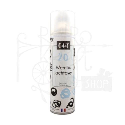 Lakier werniks jachtowy w sprayu 250ml 43123 Odif