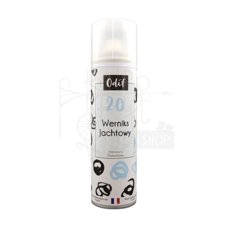 Lakier werniks jachtowy w sprayu 250ml 43123 Odif