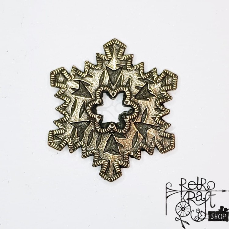 Ozdoba metalowa Płatek śniegu śnieżynka Snowflake 1.1 STE Mitform