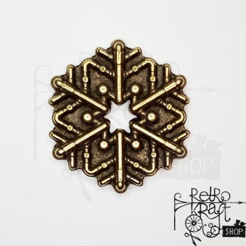 Ozdoba metalowa Płatek śniegu śnieżynka Snowflake 2.1 STE Mitform