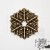 Ozdoba metalowa Płatek śniegu śnieżynka Snowflake 2.1 STE Mitform