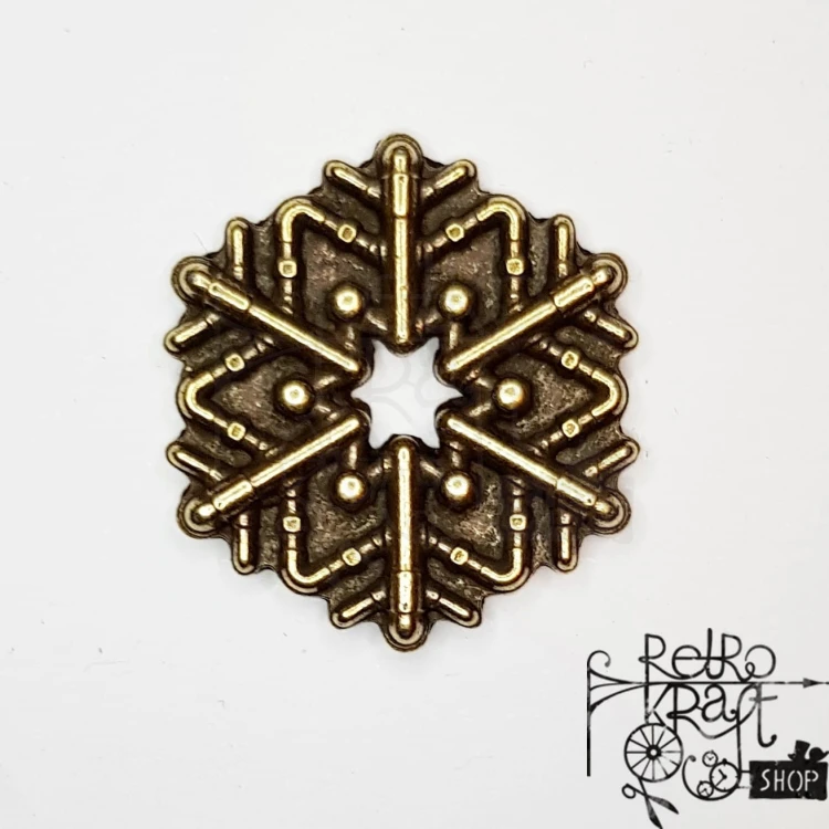 Ozdoba metalowa Płatek śniegu śnieżynka Snowflake 2.1 STE Mitform