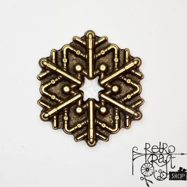Ozdoba metalowa Płatek śniegu śnieżynka Snowflake 2.2 STE Mitform