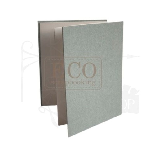 Album harmonijka 140x190mm kremowa z miętową okładką Eco Scrapbooking