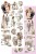Zestaw papierów 15x30 elementy do wycinania Dreamcatcher Wedding AA-DC-10 Alchemy of Art