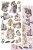 Zestaw papierów 15x30 elementy do wycinania Dreamcatcher Wedding AA-DC-10 Alchemy of Art