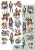 Zestaw papierów 15x30 elementy do wycinania Dreamcatcher Wild West AA-DC-11 Alchemy of Art