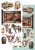 Zestaw papierów 15x30 elementy do wycinania Dreamcatcher Wild West AA-DC-11 Alchemy of Art