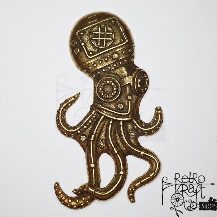 Ozdoba metalowa Ośmiornica Octopus STE Mitform