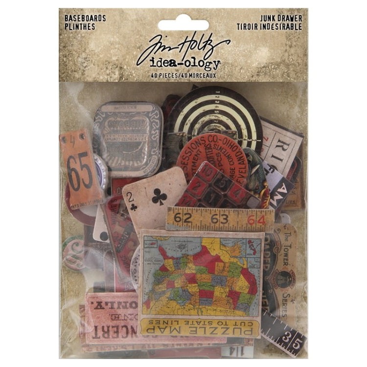 Baseboards Junk Drawer TH94044 Tim Holtz