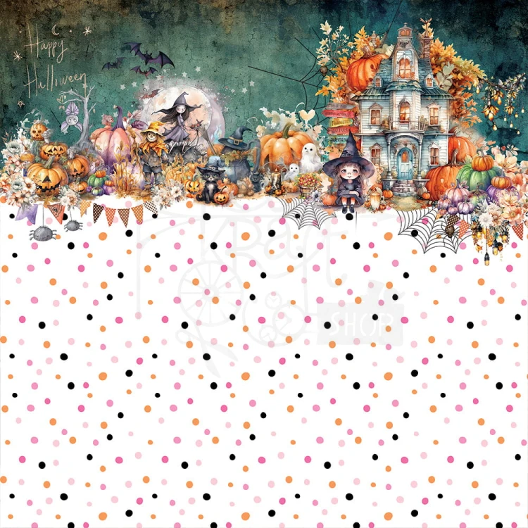 Zestaw papierów 20x20 Trick or treat AA-GA-TOT-08 Alchemy of Art