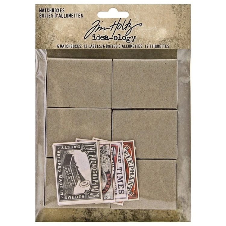 Matchboxes Tim Holtz Idea-ology