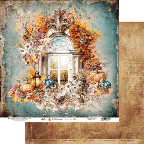 Zestaw papierów 20x20 Gold Autumn AA-GA_ZJ-08 Alchemy of Art