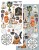 Zestaw papierów 15x30 elementy do wycinania Gold Autumn - Trick or Treat AA-GA-TOT-10 Alchemy of Art