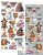 Zestaw papierów 15x30 elementy do wycinania Gold Autumn - Trick or Treat AA-GA-TOT-10 Alchemy of Art