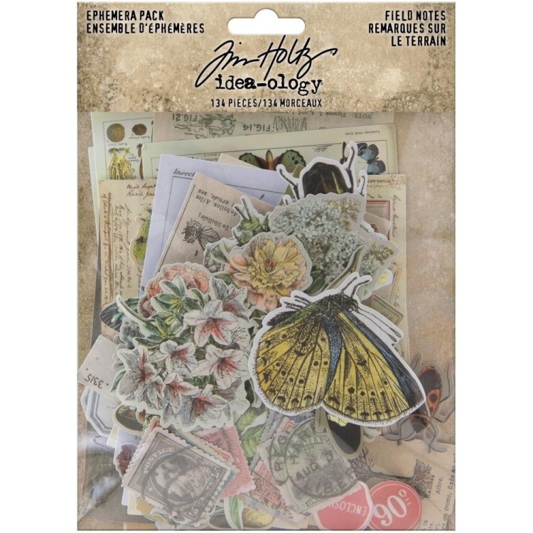 Dodatki Field Notes Ephemera Tim Holtz