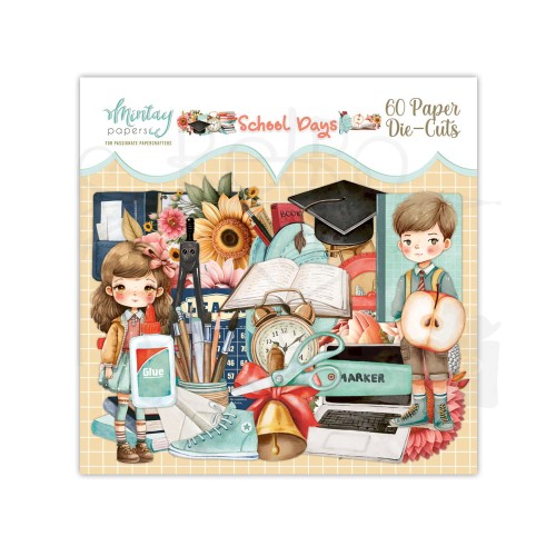 Kształty papierowe ozdoby Die Cuts - School Days MT-SCH-LSC Mintay