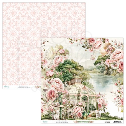 Zestaw papierów 30x30 - Peony Garden MT-PEO-07 Mintay