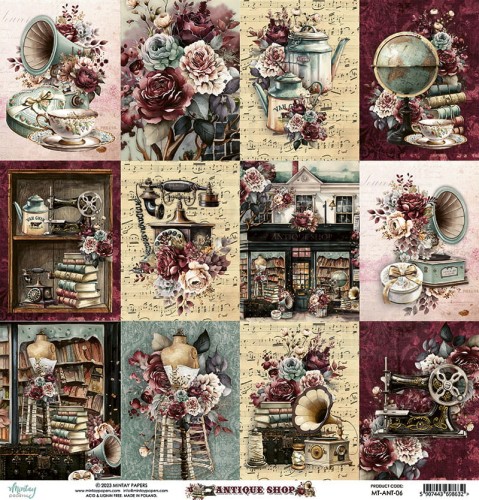 Papier 30x30 - Antique Shop 06 MT-ANT-06 Mintay