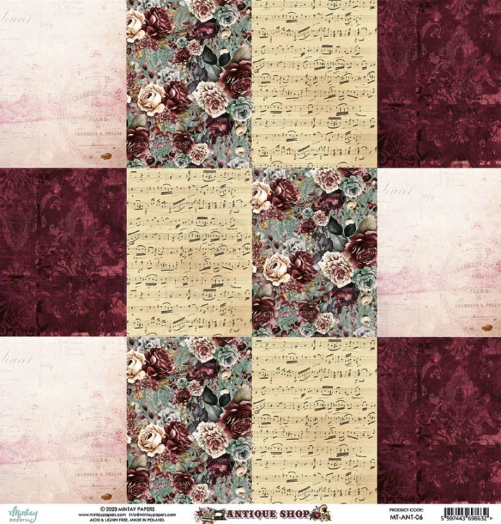Papier 30x30 - Antique Shop 06 MT-ANT-06 Mintay
