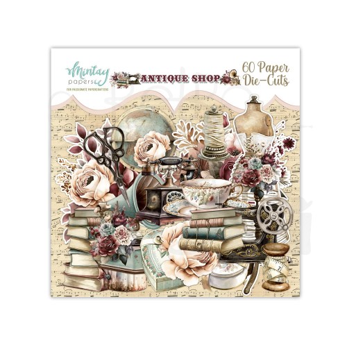 Kształty papierowe ozdoby Die Cuts - Antique Shop MT-ANT-LSC Mintay