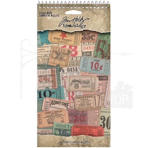 Ticket Book Tim Holtz Idea-ology