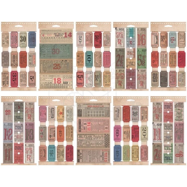 Ticket Book Tim Holtz Idea-ology