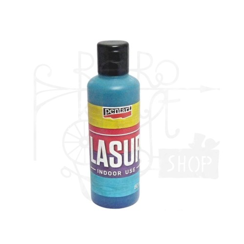 Bejca lazur wodna 80ml turkus 25682 Pentart