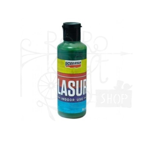 Bejca lazur wodna 80ml zielony 17334 Pentart